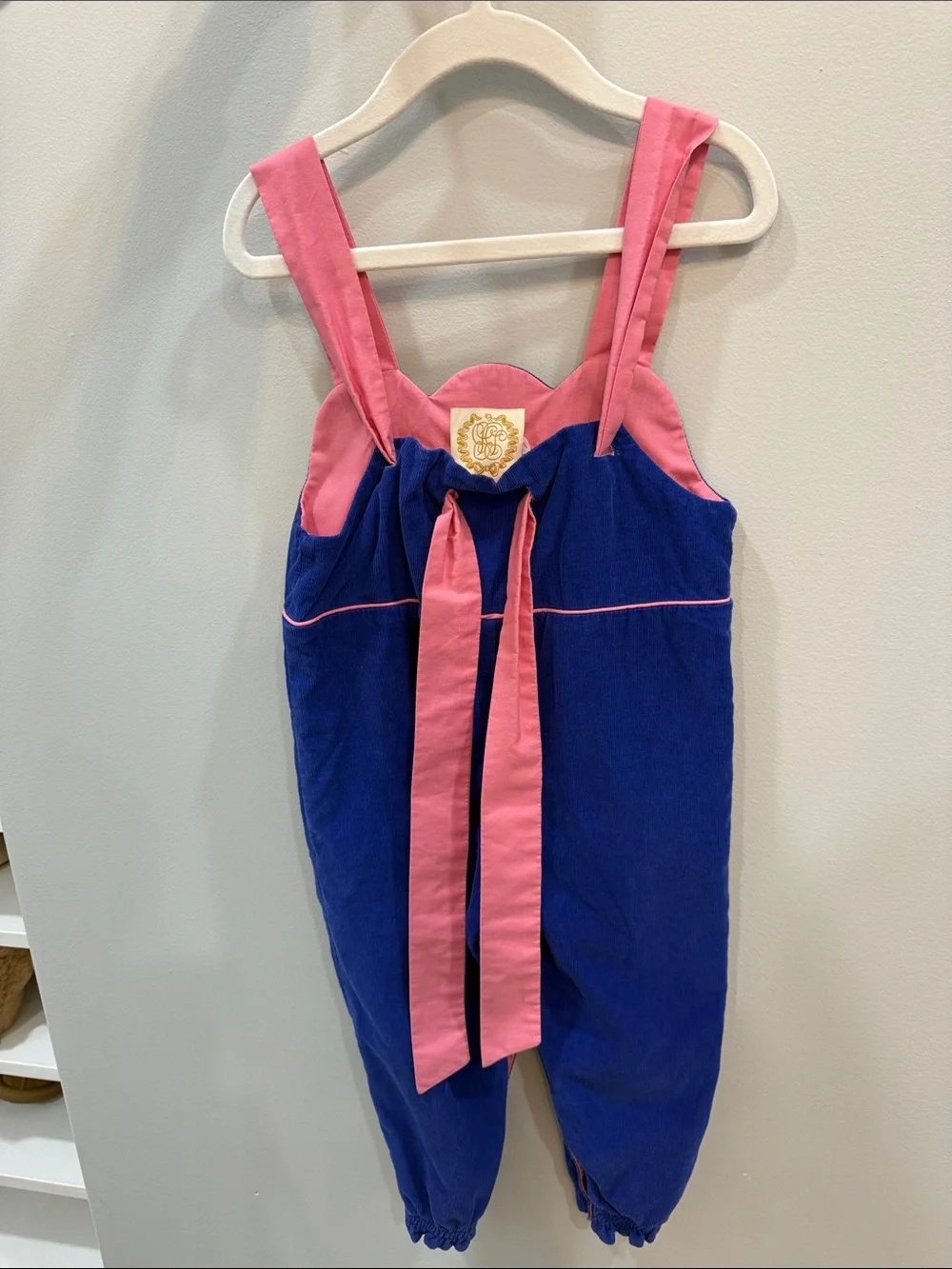 The Beaufort Bonnet Company Royal Blue and Pink One-Piece